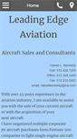 Mobile Screenshot of leadingedgeaircraft.com